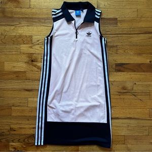 ADIDAS SLEEVELESS DRESS WITH COLLAR